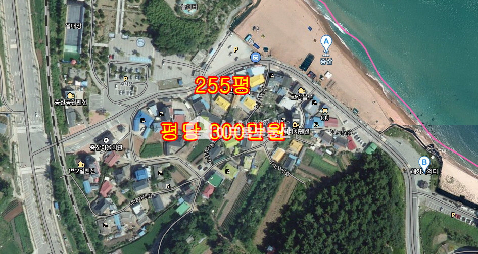 강원 삼척시 증산동 증산동 민박마을 내 토지매매 매매 매물번호 10689 사진 1
