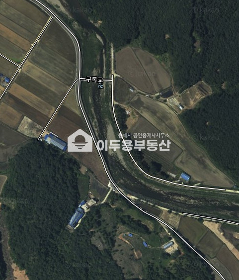 강원 삼척시 근덕면 궁촌리 하천이보이는 궁촌리 토지매매 매매 매물번호 10812 사진 1