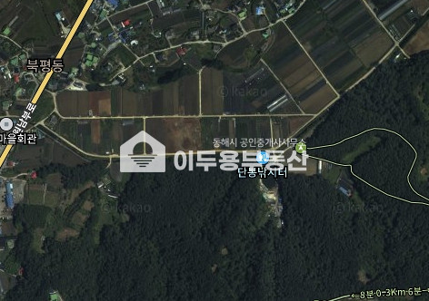 강원 동해시 단봉동 단봉낚시터 인근 농지 매매 매매 매물번호 10814 사진 1